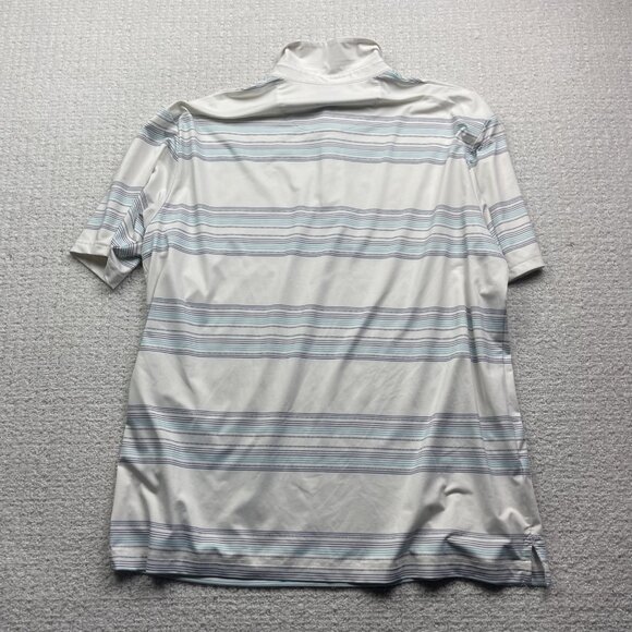 Lot x2 Callaway Golf Polo Shirts Men Sz L Blue Opti Dri / Red Performance - Picture 13 of 16